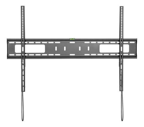 Deltaco Heavy duty fixed wall mount for monitor/tv, 60"-100", 75kg, VESA, black