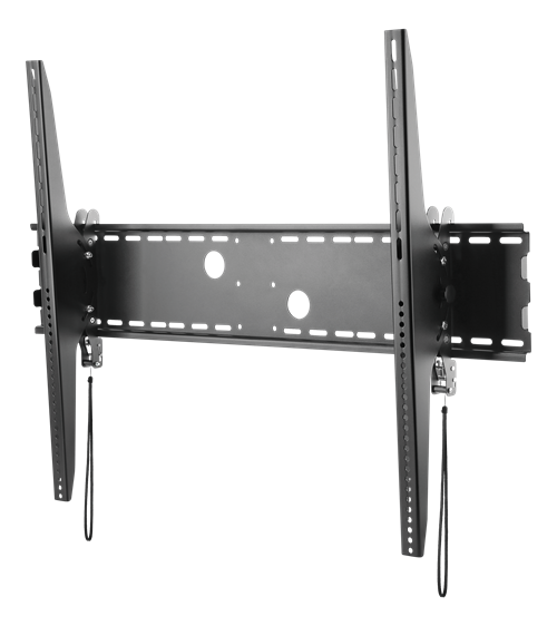 Deltaco Heavy-duty Tiltable TV Wall mount, 60-100", curved and flat panel, 100kg, black