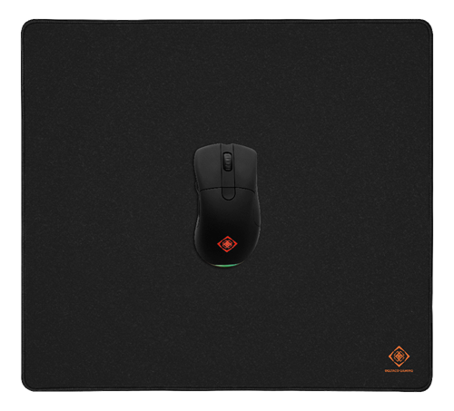 Deltaco Gaming DMP460 L Mousepad, 450x400, stitched edges, black