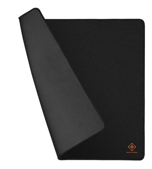 Deltaco Gaming DMP460 L Mousepad, 450x400, stitched edges, black