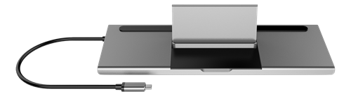 Deltaco USB-C Docking station, 100 W USB-C PD, USB 3.0, 4K HDMI, space grey