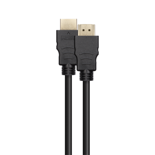 Deltaco Ultra High Speed HDMI Cable, 1m, eARC, QMS, 8K at 60Hz, 4K at 120Hz, black