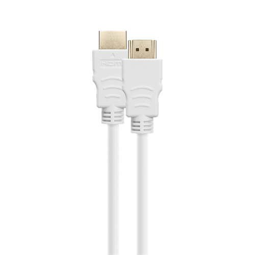 Deltaco Ultra High Speed HDMI Cable, 2m, eARC, QMS, 8K at 60Hz, 4K at 120Hz, white