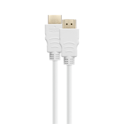 Deltaco Ultra High Speed HDMI Cable, 3m, eARC, QMS, 8K at 60Hz, 4K at 120Hz, white