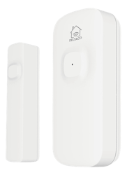 Deltaco Smart Home WiFi magnetisk dør- og vindussensor, hvit