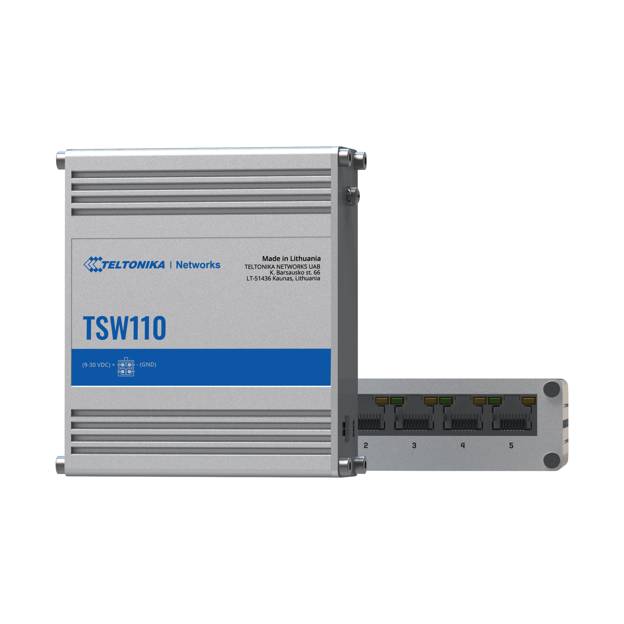Teltonika TSW110 Industriell 5-port Gigabit Switch