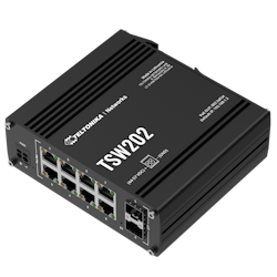 Teltonika TSW202 PoE+ managed Ethernet Switch