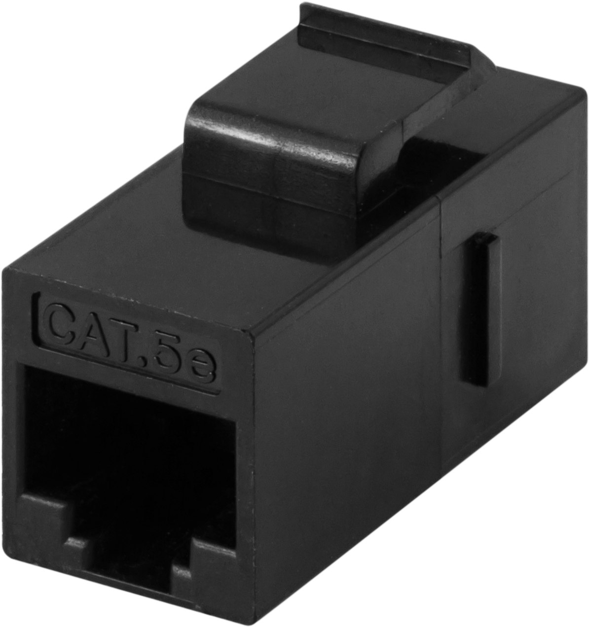 Deltaco Connector for keystone mounting, UTP (unshielded) Cat5e, female-female