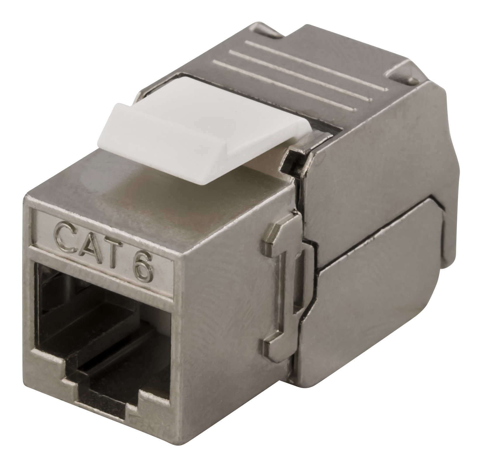 Deltaco FTP Cat6 Keystone connector, "Tool-free"