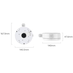 Reolink D20 Koblingsboks for dome kamera (hvit)
