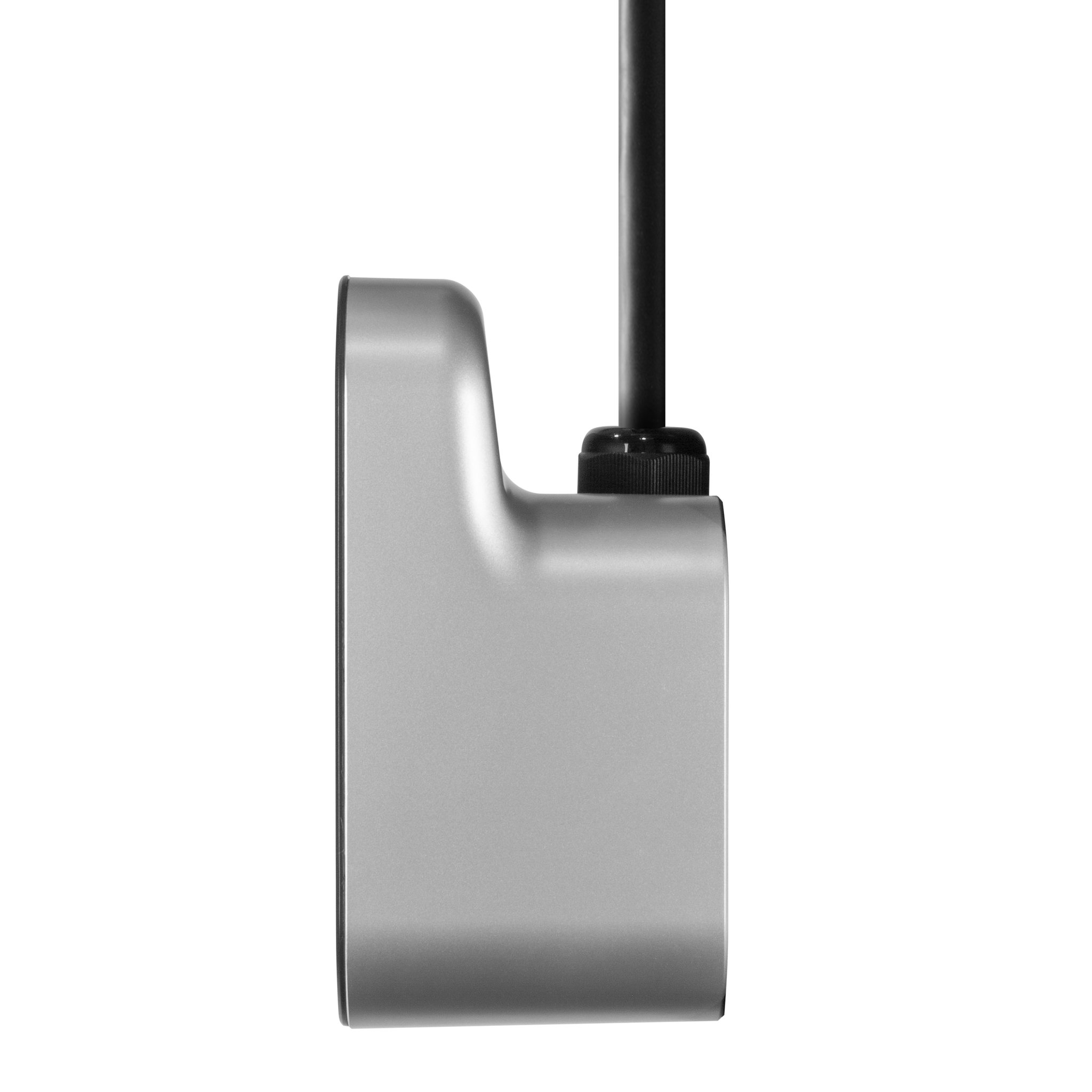 Deltaco e-Charge ladeboks til hjemmebruk med type 2-kontakt, svart