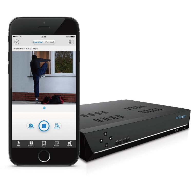 Reolink RLN8-410 12 kanalers PoE NVR med 2TB harddisk