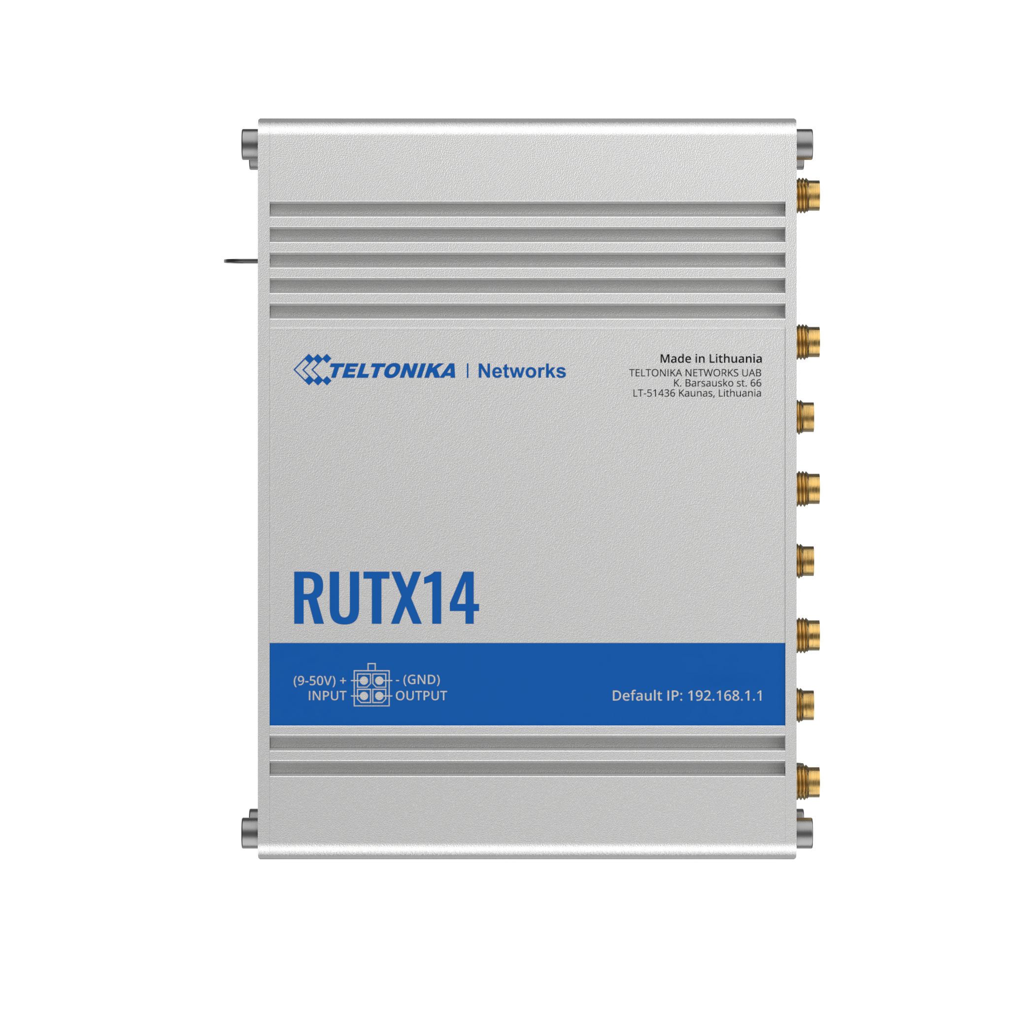Teltonika RUTX14 4G LTE Cat 12 Industrial Cellular Router