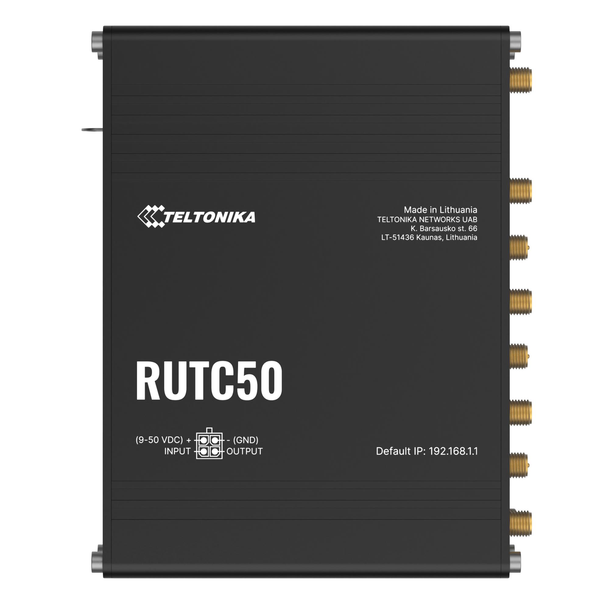 Teltonika RUTC50 Industrial 5G WiFi 6 Router