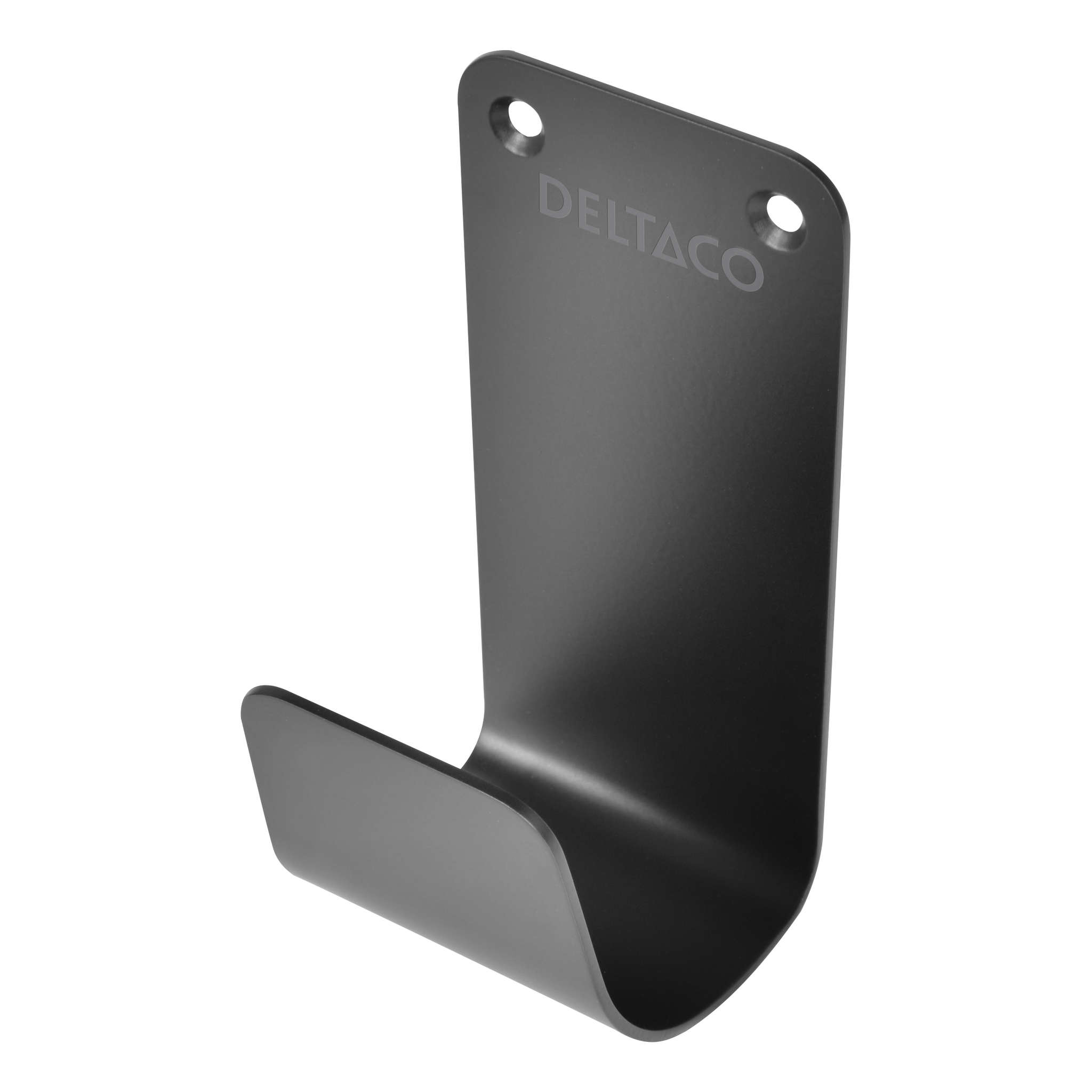 Deltaco e-Charge Kabelkrok, Rustfritt stål SS304, svart