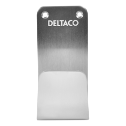 Deltaco e-Charge Kabelkrok, Polert Rustfritt stål SS304