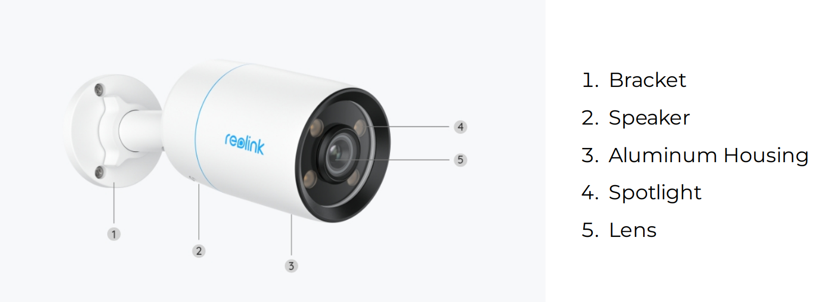 Reolink CX810 Color X 8MP 4K PoE kamera med nattsyn i farger
