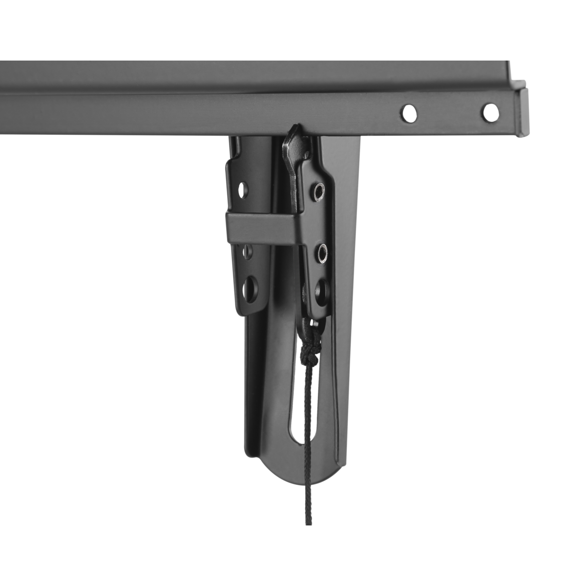 Deltaco Robust og sammenleggbart veggfeste, tiltbar, 43"-90", 70 kg, svart
