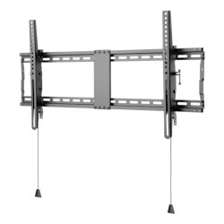 Deltaco Robust og sammenleggbart veggfeste, tiltbar, 43"-90", 70 kg, svart