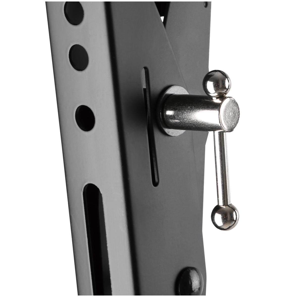 Deltaco Robust og sammenleggbart veggfeste, tiltbar, 43"-90", 70 kg, svart