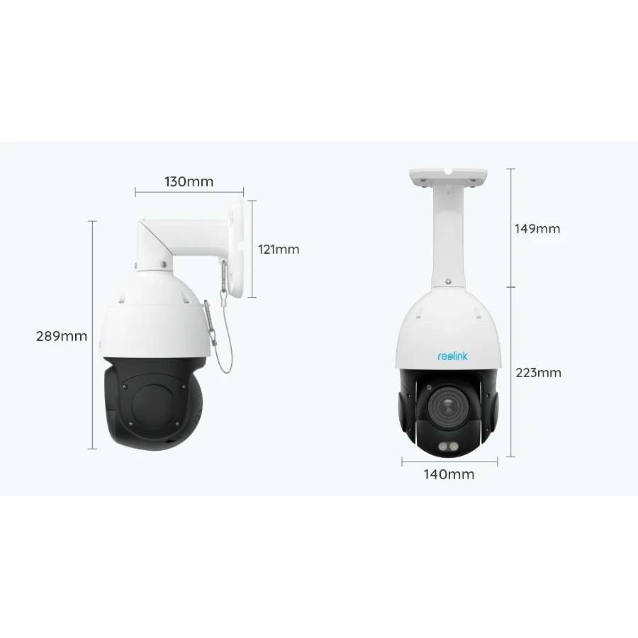 Reolink P850 RLC-823S2 - Smart 4K PoE kamera, 16X Zoom, Pan