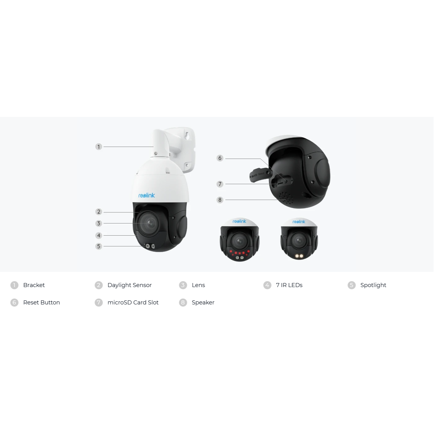 Reolink P850 RLC-823S2 - Smart 4K PoE kamera, 16X Zoom, Pan
