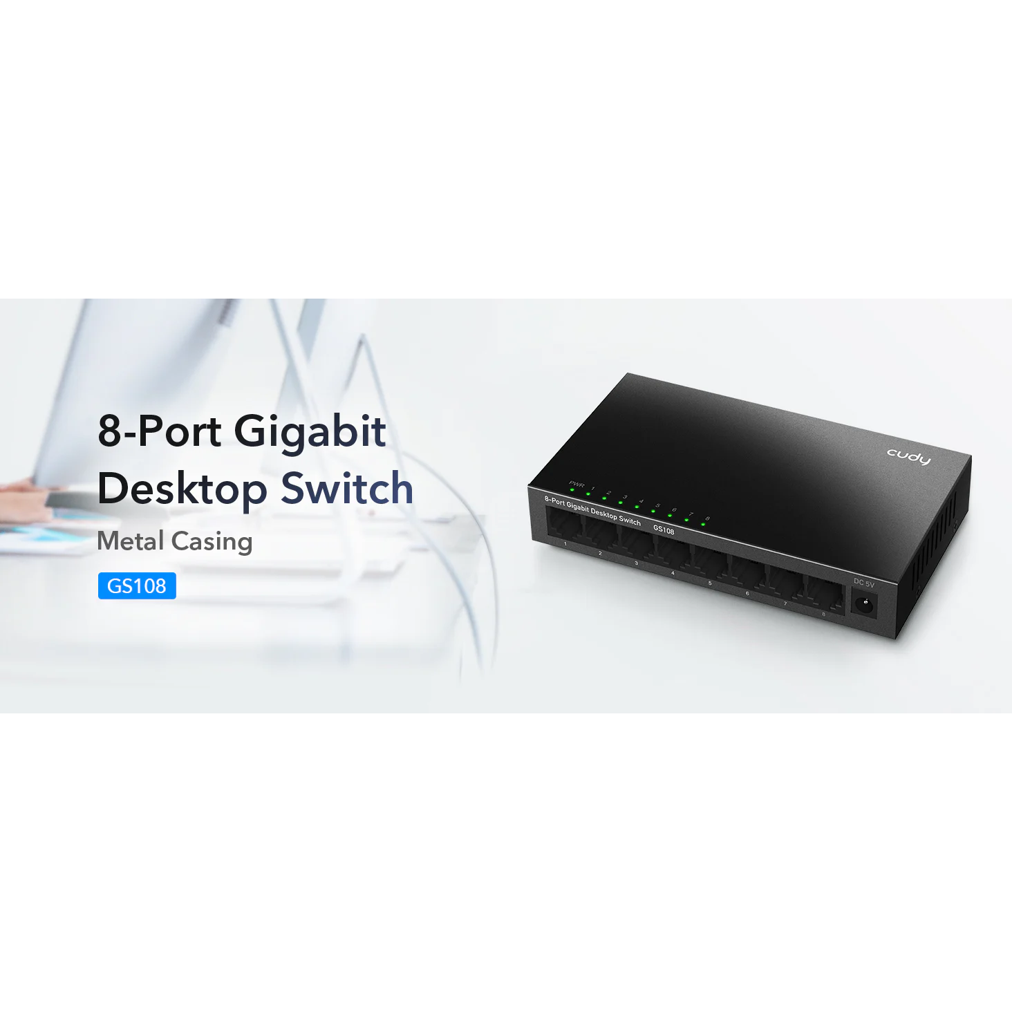 Cudy GS108 8-Port Gigabit Switch