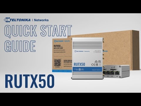 Teltonika RUTX50 Industrial 5G Router