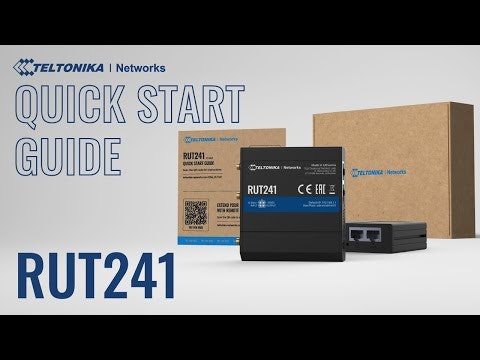 Teltonika RUT241 Industriell 4G (LTE) router