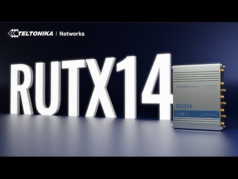 Teltonika RUTX14 4G LTE Cat 12 Industrial Cellular Router