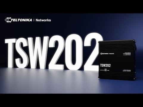 Teltonika TSW202 PoE+ managed Ethernet Switch