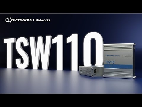 Teltonika TSW110 Industriell 5-port Gigabit Switch