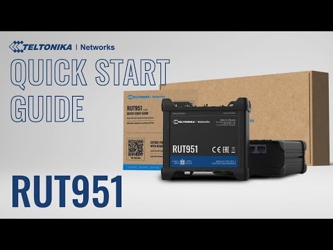 Teltonika RUT951 Industrial Cellular Router