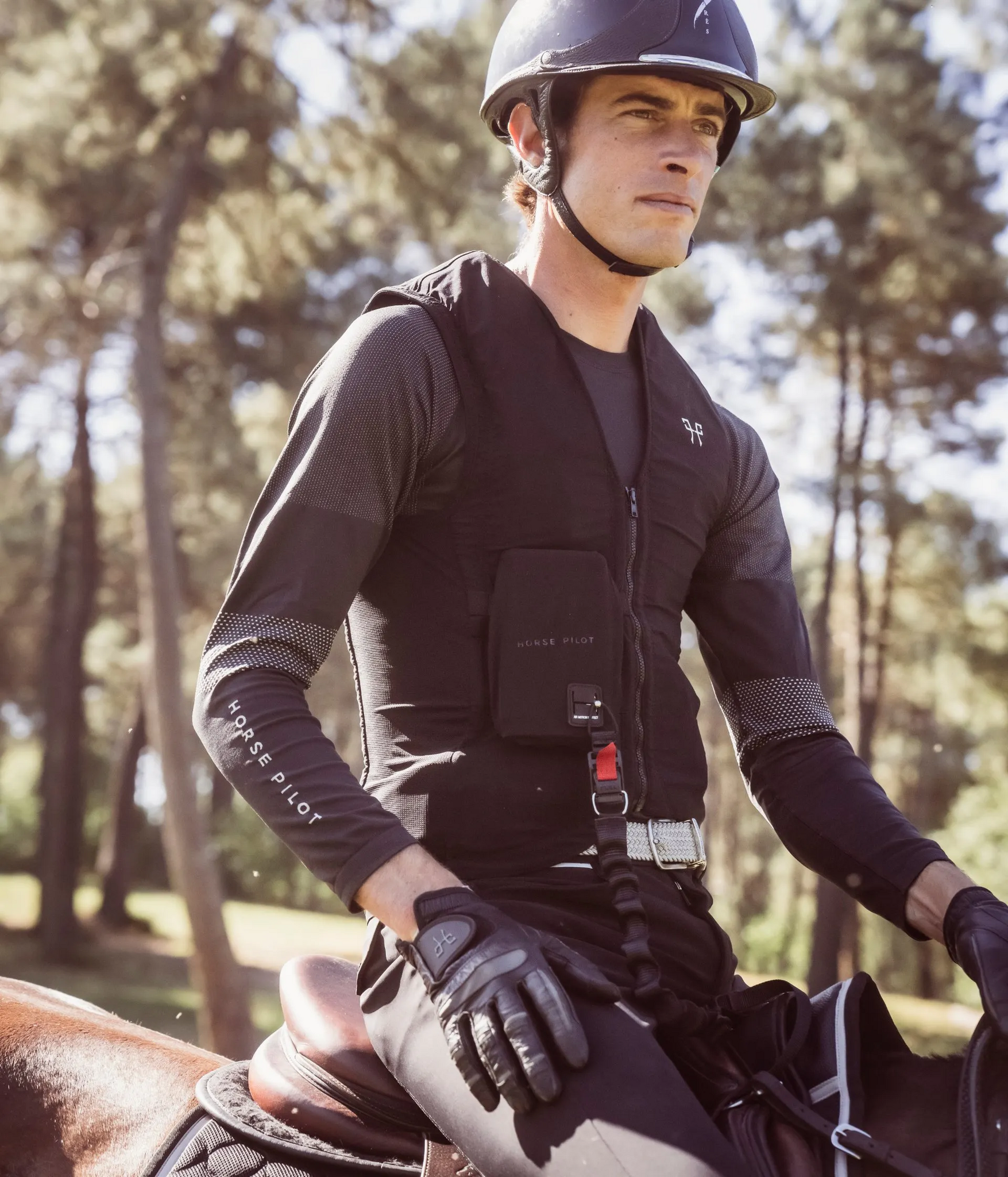 Horse Pilot Airbag Man