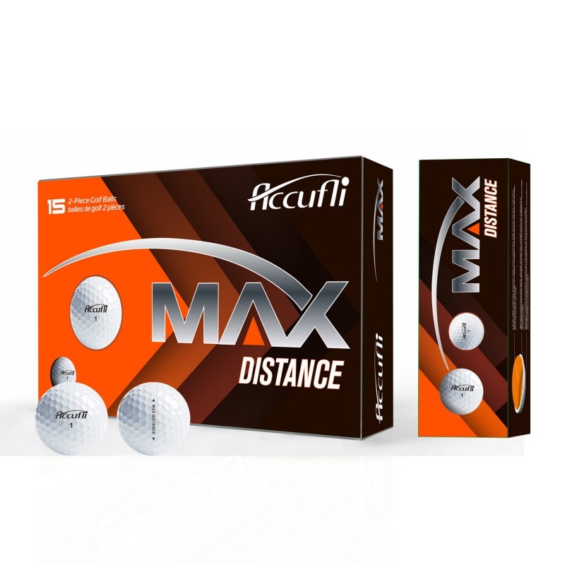 Accufli MAX Distance 15-pack golfbollar