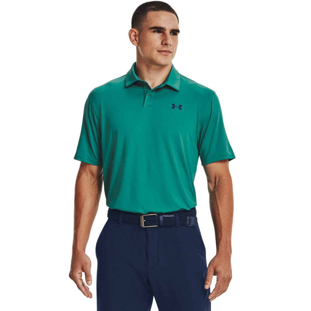 Under Armour T2G Polo Cerulean Green
