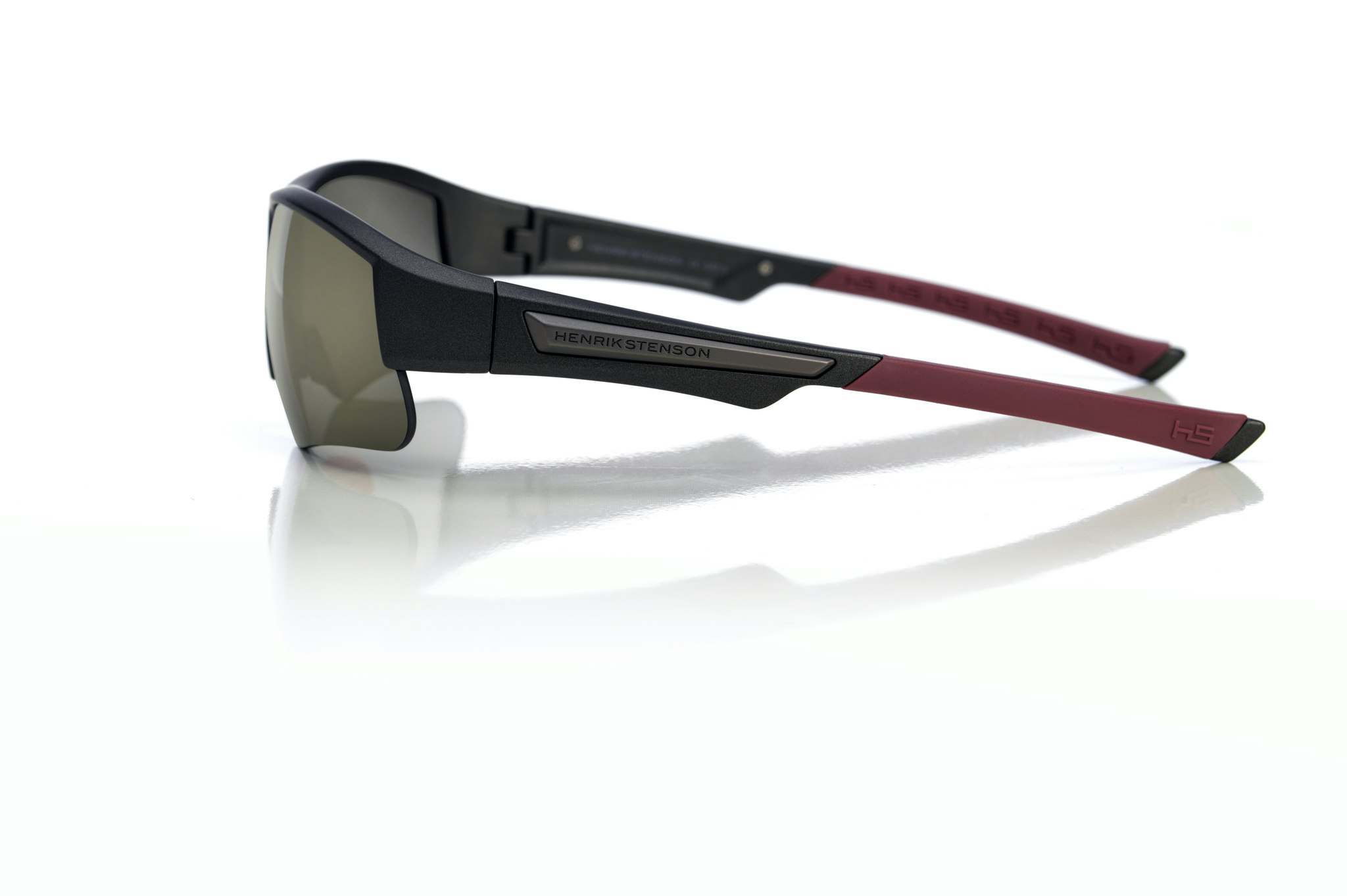 Henrik Stenson Eyewear Stinger 3.0 sportglasögon Dark Grey Metallic Matte