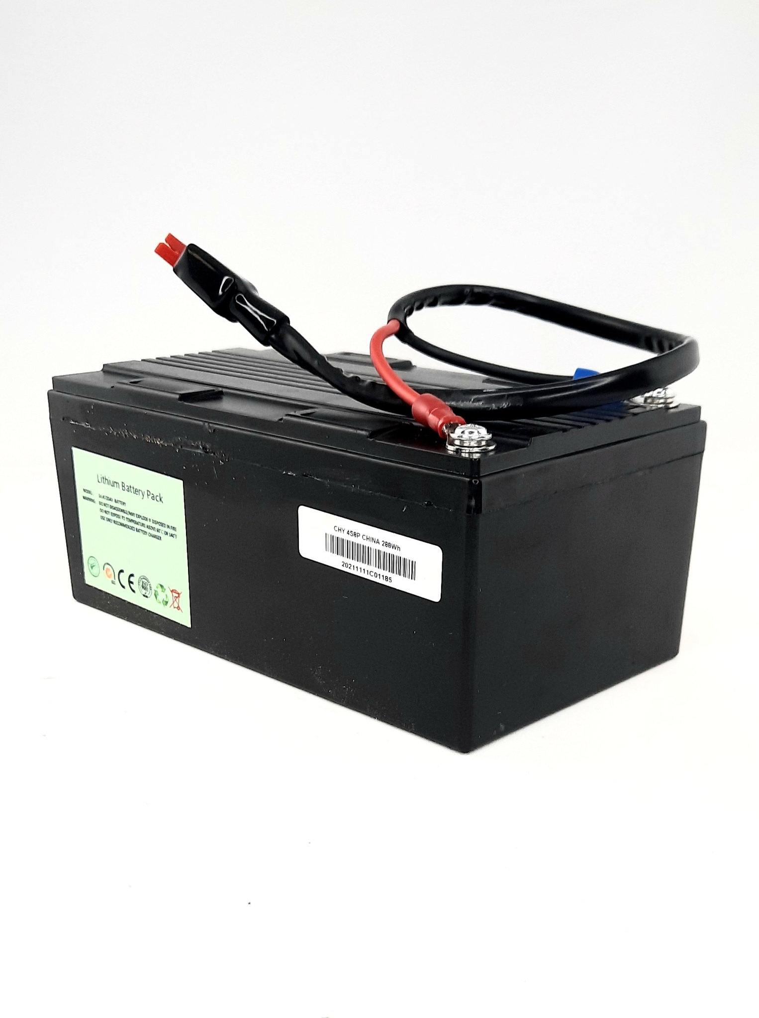 Litiumbatteri 20Ah 14,4v inkl, Kabel, väska och laddare