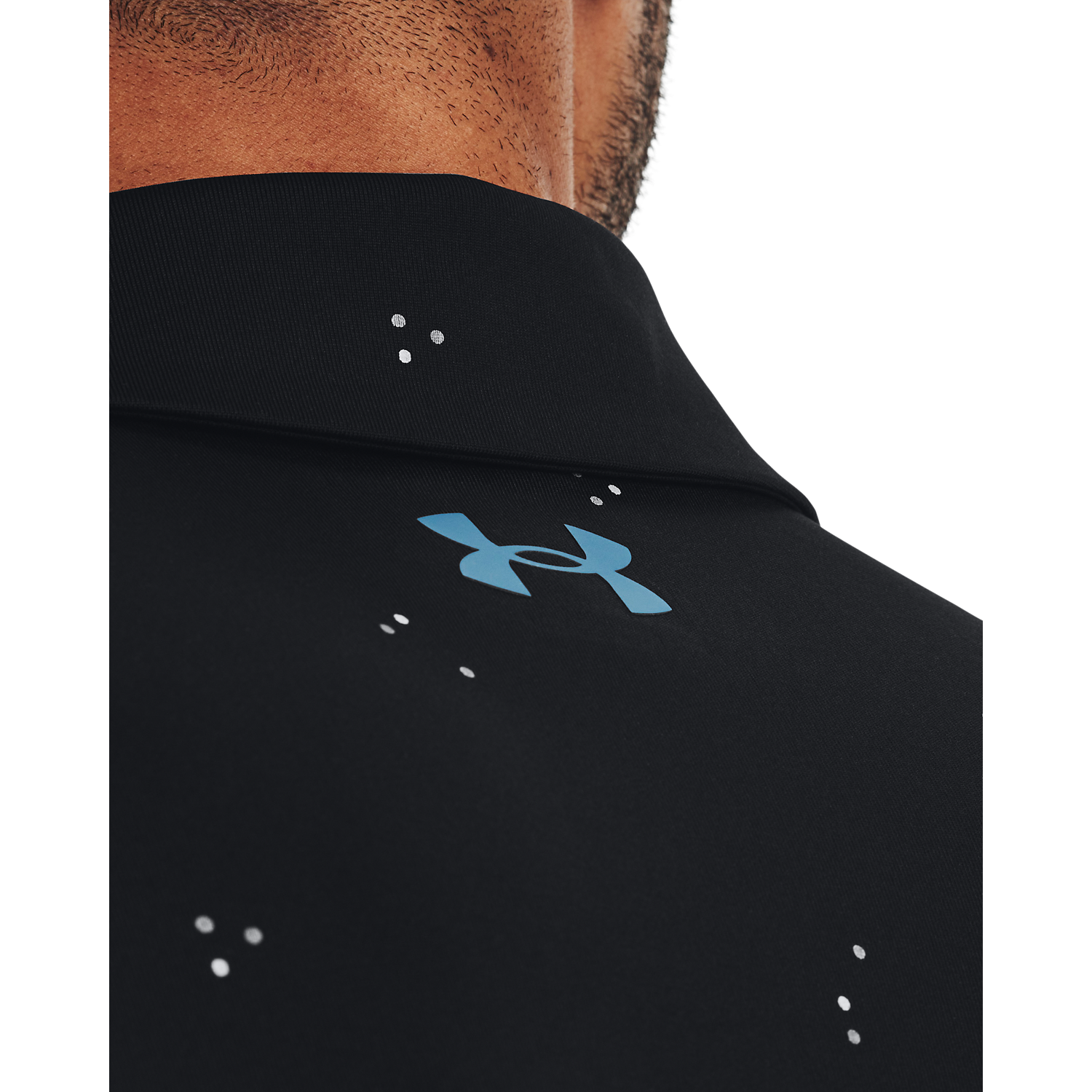 Under Armour Playoff 3.0 Printed Polo Black