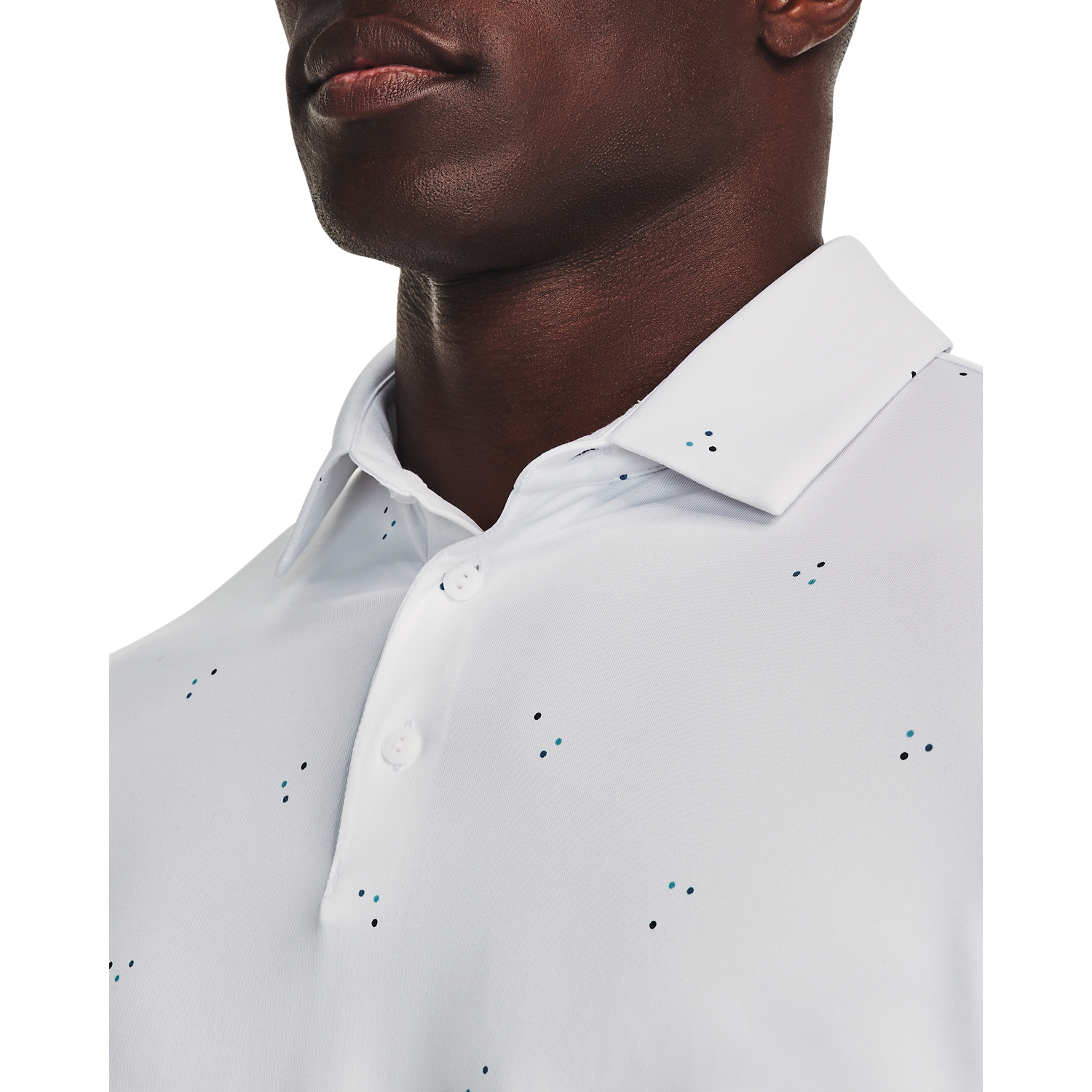 Under Armour Playoff 3.0 Printed Polo White