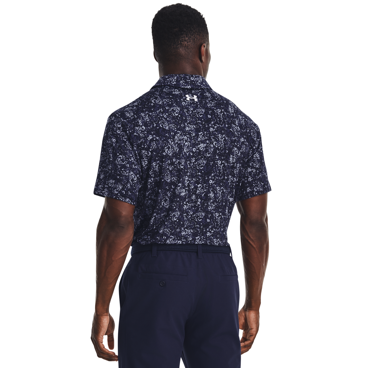 Under Armour Playoff 3.0 Printed Polo Midnight Navy