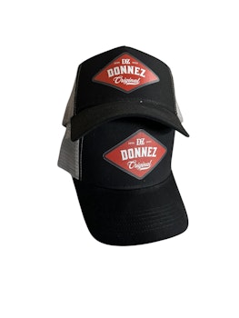 Donnez truckerkeps Grå/svart