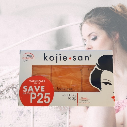 3 Bars Kojie San Skin Lightening Soap 65x3