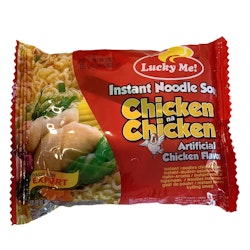 Lucky Me Chicken na Chicken Flavor Instant Mami Noodles 55g