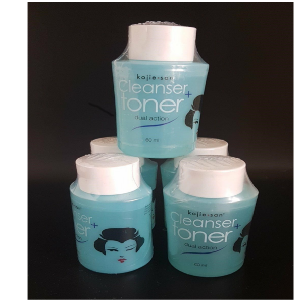 Kojie San Dual Action Cleanser Toner 60ml