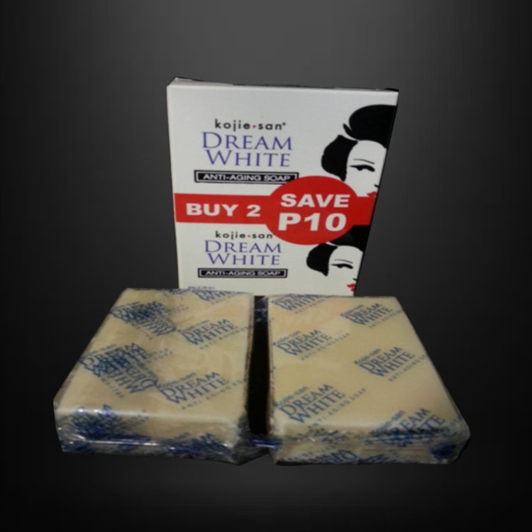 2 Bars Kojie San soap Dream White 65g Each