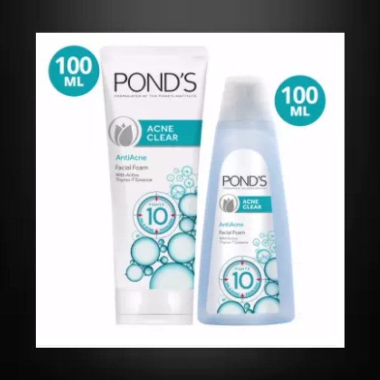 Pond's Acne Clear Cleanse & Tone Regimen Bundle