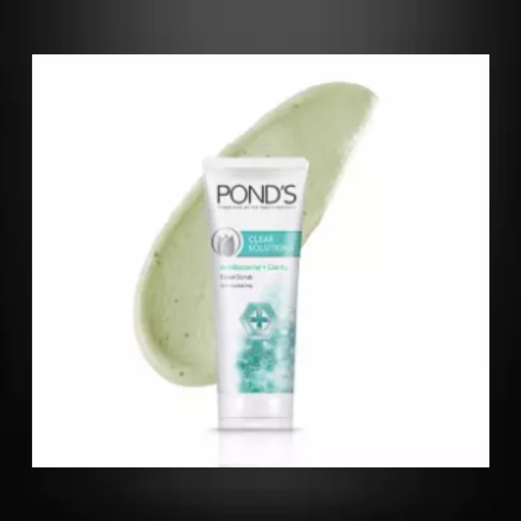 POND'S CLEAR SOLUTIONS FACIAL SCRUB ANTI-BACTERIAL 100G