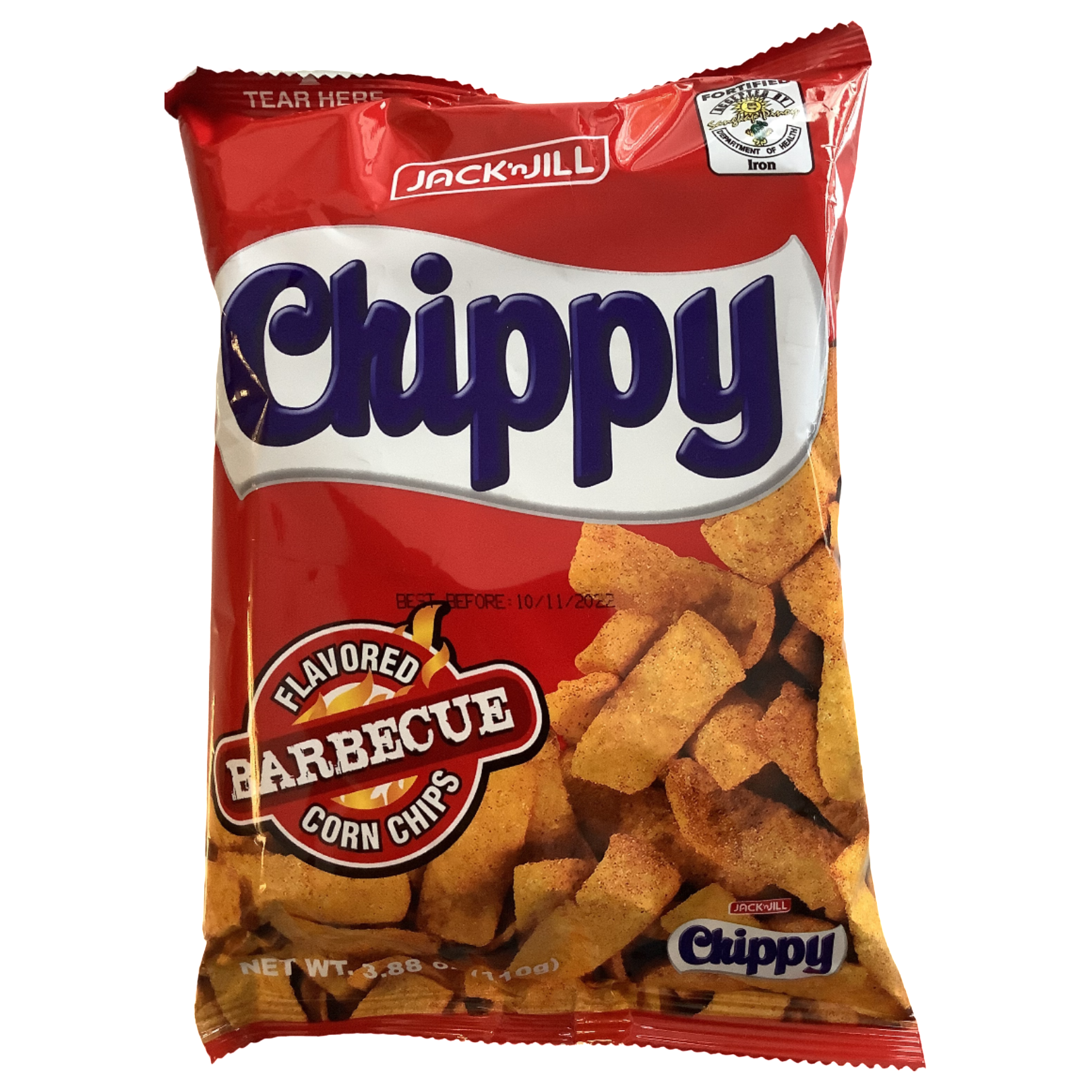 Jack 'n Jill Chippy Barbecue Flavored 110g