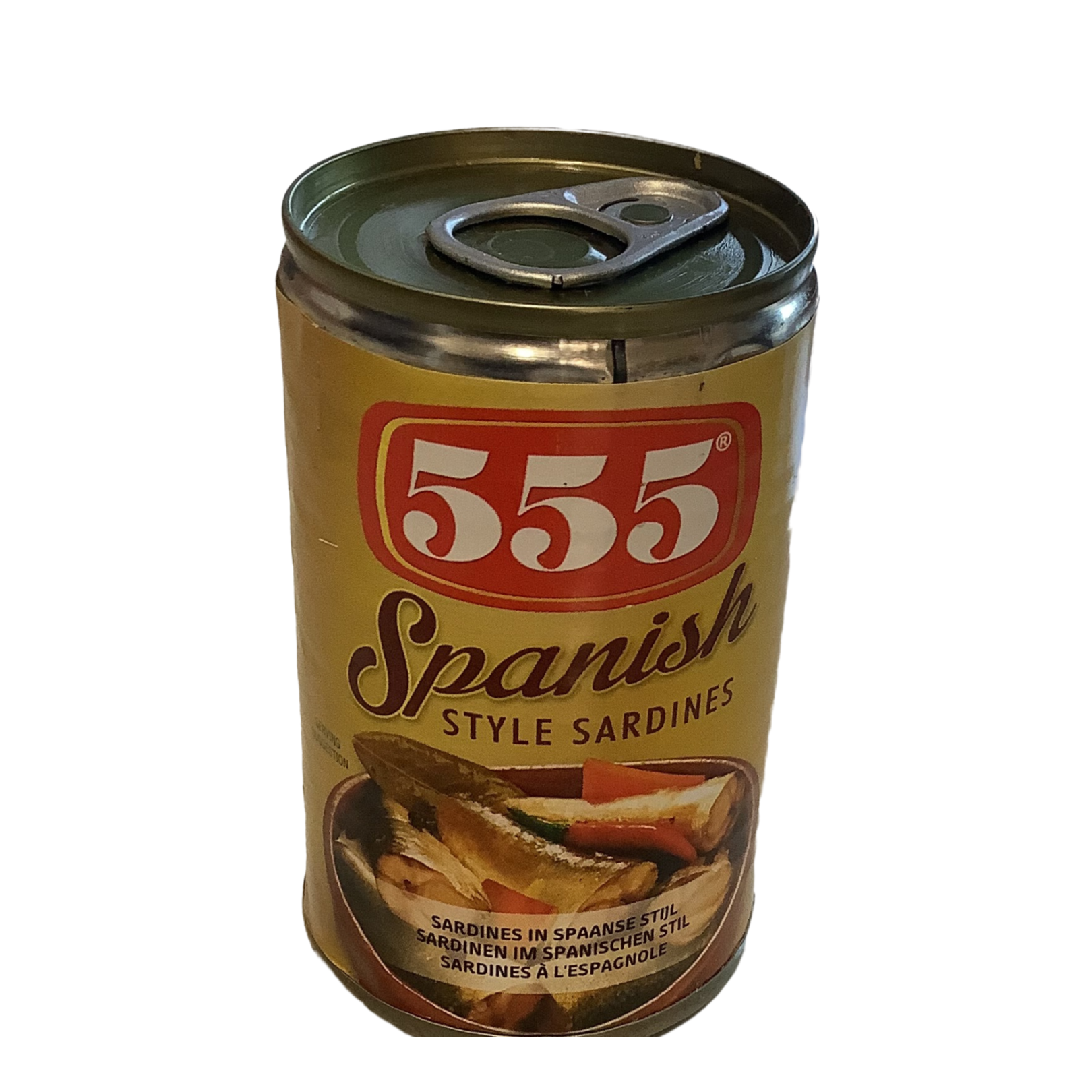 555 Spanish Style Sardines 155g